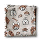 Dog Breeds Puppy Retro Bone Decor Kitchen Towel Pet Groomer