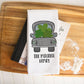 St Patricks Day Towel | Custom St Patricks Gift – Seasonal Kitchen Towel | Shamrock Decor