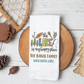Personalized the Lake Is My Happy Place Kitchen Towel