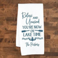 Relax And Unwind Personalized Lake Towel