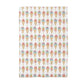 Ice Cream Summer Waffle Weave Kitchen Towel Sweet Treat