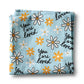 Mothers Day You are Loved Bright Floral Kitchen Towel Retro