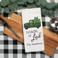 St. Patrick's Day Towel | Holiday Kitchen Towel | Personalized Dish Towel | Shamrock Decor | St. Patrick's Day Decor | Seasonal Decor