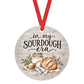 In My Sourdough Era Christmas Ornament, Baker Gift Ornament