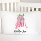 Ballerina Dance Standard Pillowcase | Personalized Pillow Cover | Girls Room Decor | Nursery Decor