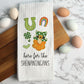 St. Patrick's Day Towel | Kitchen Holiday Towel | Irish Holiday Dish Towel | Shamrock Decor | St. Patrick's Day Decor | Seasonal Decor
