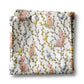 Easter Kitchen Towel - Waffle Weave Absorbent Drying Cloth With Botanical Bunny Design