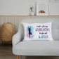Custom Name Gymnastics Standard Pillowcase | Girl Room Decor | Sporty Girls Bedroom | Gift for Gymnast