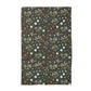 Neutral Boho Floral Fall Autumn Leaves Foliage Kitchen Towel
