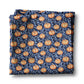 Blue Pumpkin Chinoiserie Fall Coastal Kitchen Towel Waffle