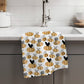 Honey Apiary Bee Farmer Beekeeper Kitchen Towel Dish Hive