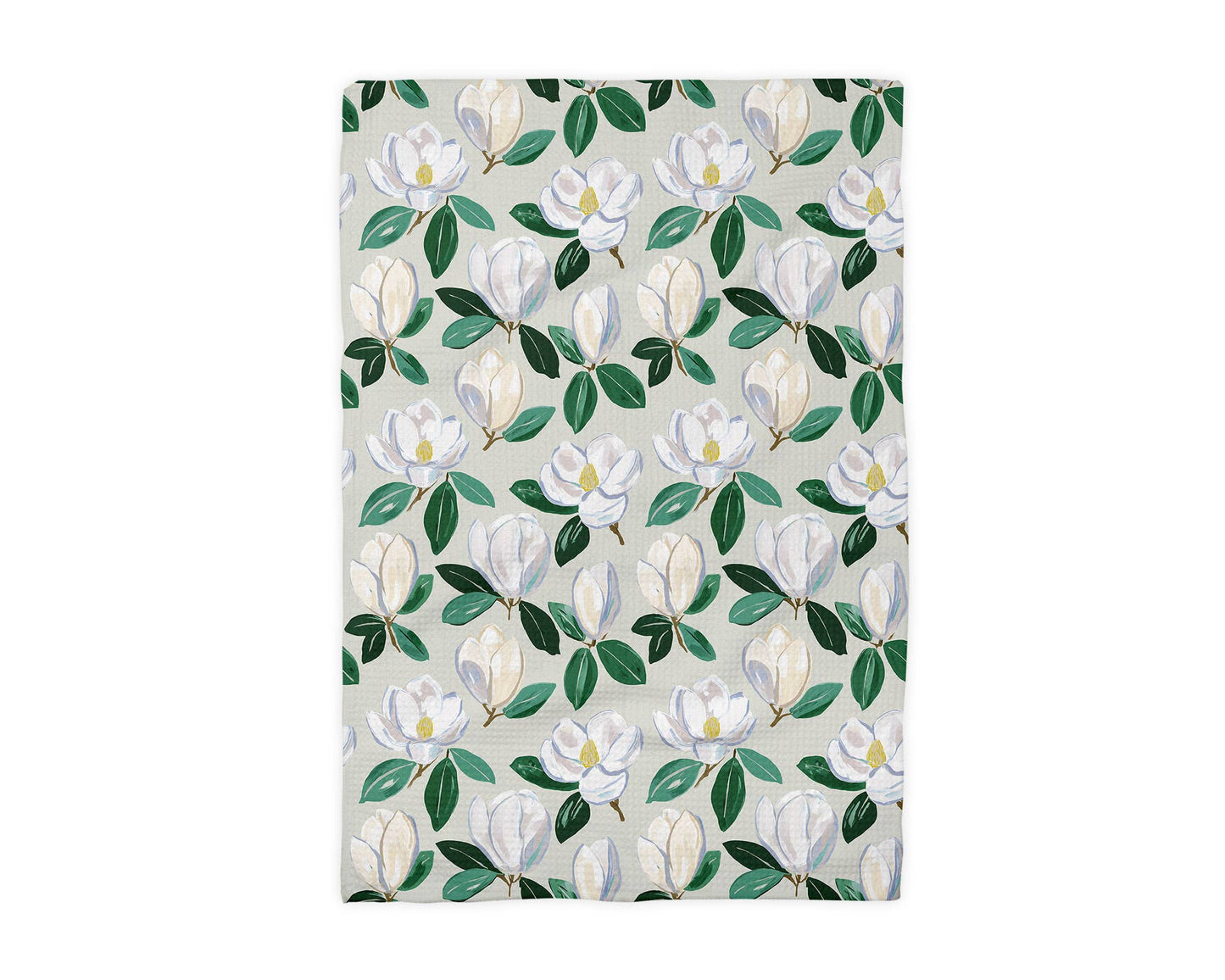 Magnolia Floral Kitchen Towel Flower Bloom Spring Summer