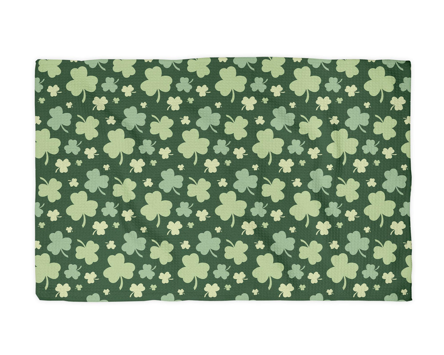 St. Patrick’s Day Kitchen Towel – Waffle Weave, Lint-Free, Super Absorbent, Irish Holiday Decor
