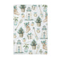 Beach Coastal Christmas Kitchen Towel Waffle Holiday Decor