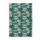Floral Mom Mother's Day Gift Kitchen Towel Waffle Tea Cup