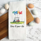 Time to Par-tee Golf Towel | Funny Golfing Kitchen Towel | Golf Player Gift | Golf Bag Accessory | Golfing Gear for the Country Club