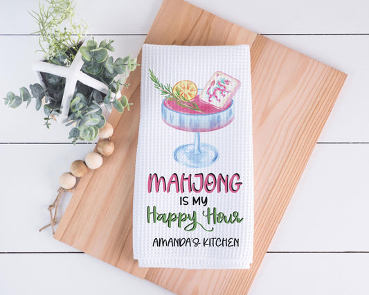 mahjong cocktail happy hour