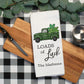 St. Patrick's Day Towel | Holiday Kitchen Towel | Personalized Dish Towel | Shamrock Decor | St. Patrick's Day Decor | Seasonal Decor