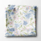 Chinoiserie Grandmillennial Kitchen Towel Blue Preppy Floral