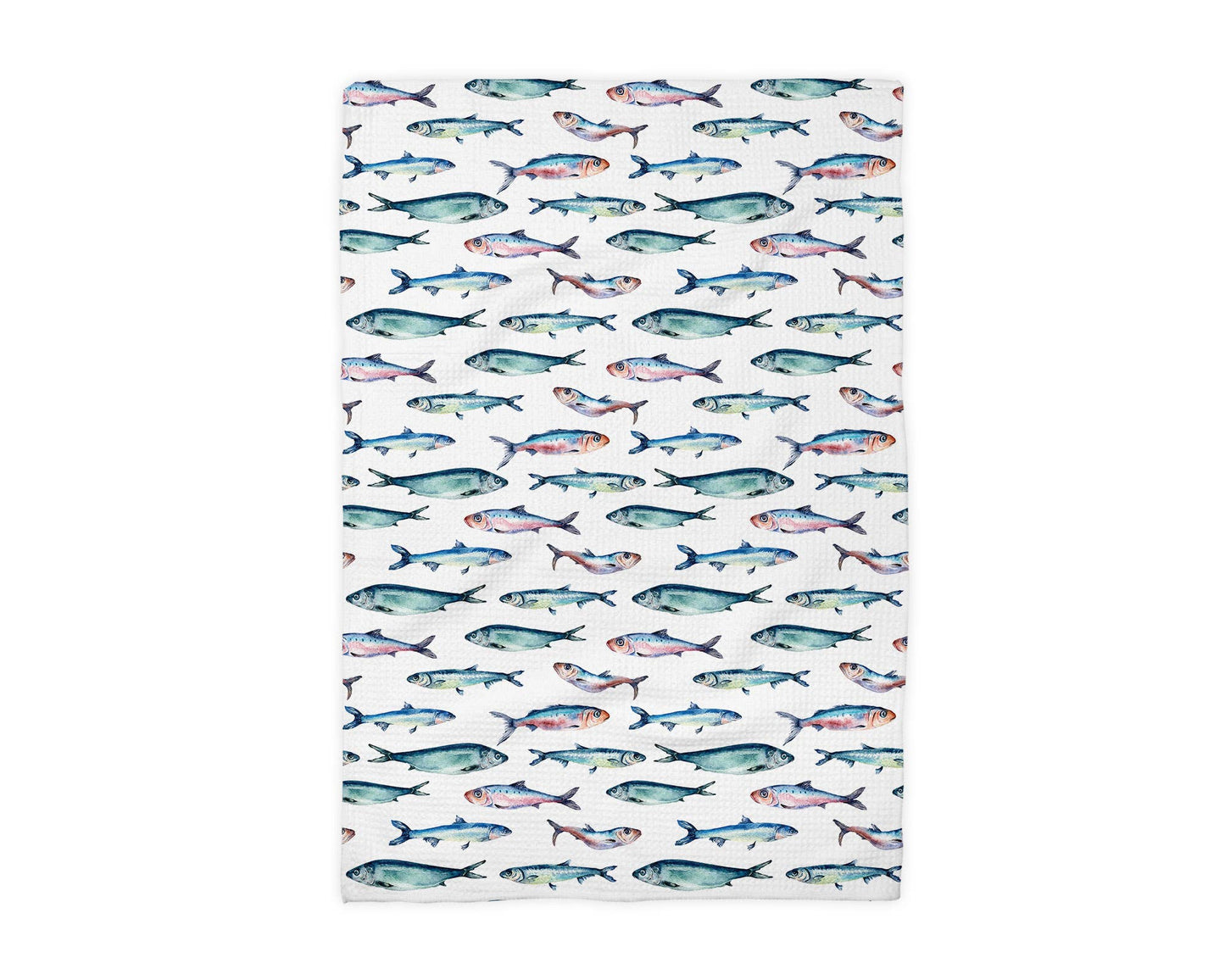 Father’s Day Gift Fish Saltwater Coastal Ocean Kitchen Towel