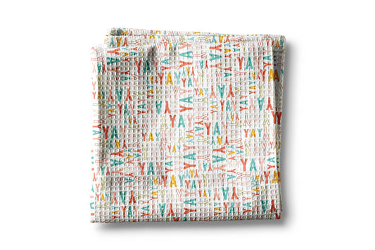 Yay Celebration Kitchen Towel – Congratulations Celebration Birthday, Anniversary, Waffle Weave, Party Gift, 16x24" Towel
