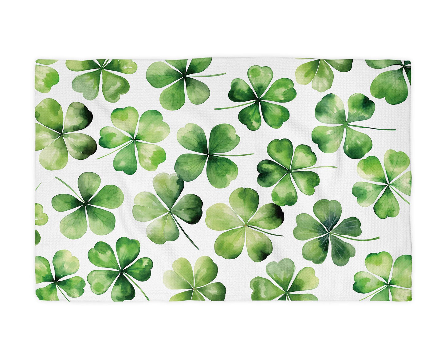 St. Patrick’s Day Kitchen Towel – Waffle Weave, Lint-Free, Super Absorbent, Irish Holiday Decor