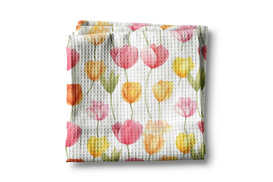 Floral Kitchen Flower Bloom Spring Summer Towel Mothers Day