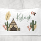 Boho Teepee Standard Pillowcase | Personalized Pillow Cover | Girls Room Decor | Nursery Decor