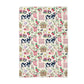 Floral Spring Garden Cow Chicken Farm Kitchen Towel Berry