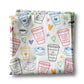 Mother's Day Coffee Cup Kitchen Towel Waffle Mom Present