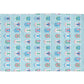 Beach House Row Ocean Kitchen Towel Nautical Seaside Coastal