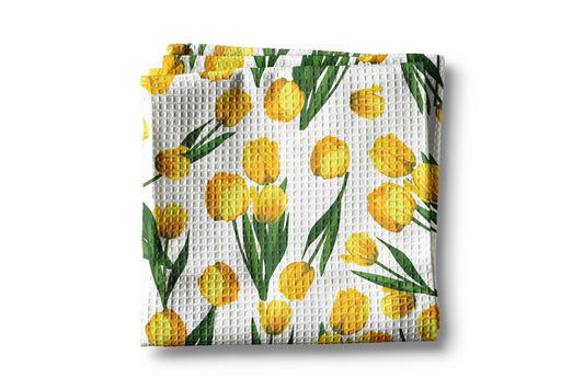 Floral Kitchen Flower Bloom Spring Summer Towel Mothers Day