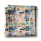 Coastal Beach Lighthouse Shell Nautical Kitchen Towel Waffle
