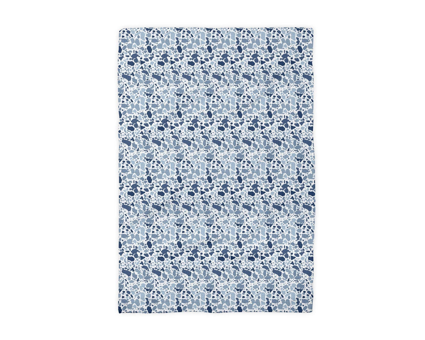 Blue Camo Kitchen Towel Hunting Cabin Mountain Lake River