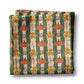 Pumpkin & Fall Leaves Waffle Weave Kitchen Towel Autumn