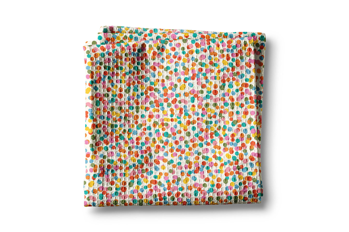 Confetti Dots Birthday Yay Congrats Preppy Kitchen Towel