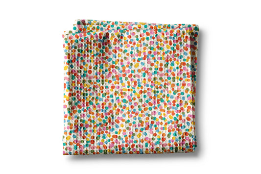 Confetti Dots Birthday Yay Congrats Preppy Kitchen Towel