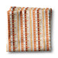Fall Floral Stripe Blue Pumpkin Coastal Kitchen Towel Waffle