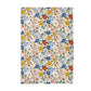 Boho Fall Floral Waffle Weave Kitchen Towel Autumn Daisy