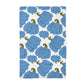 Blue Pumpkin Chinoiserie Fall Coastal Kitchen Towel Waffle