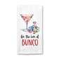 Bunco Valentine Towel | Funny Kitchen Towel | Bunco Player Gift | Personalized Gift Women | Custom Towel