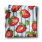 Strawberry Kitchen Towel: Waffle Weave Summer Decor, Berry Picking
