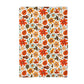 Fall Floral Waffle Weave Kitchen Towel | Autumn Flower