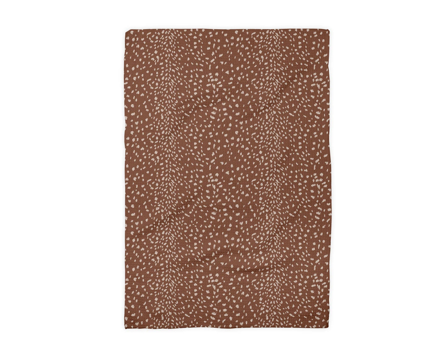 Antelope Deer Spot Fall Autumn Waffle Weave Kitchen Towel