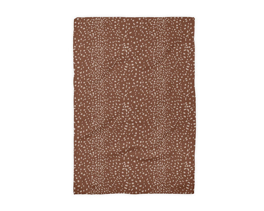 Antelope Deer Spot Fall Autumn Waffle Weave Kitchen Towel