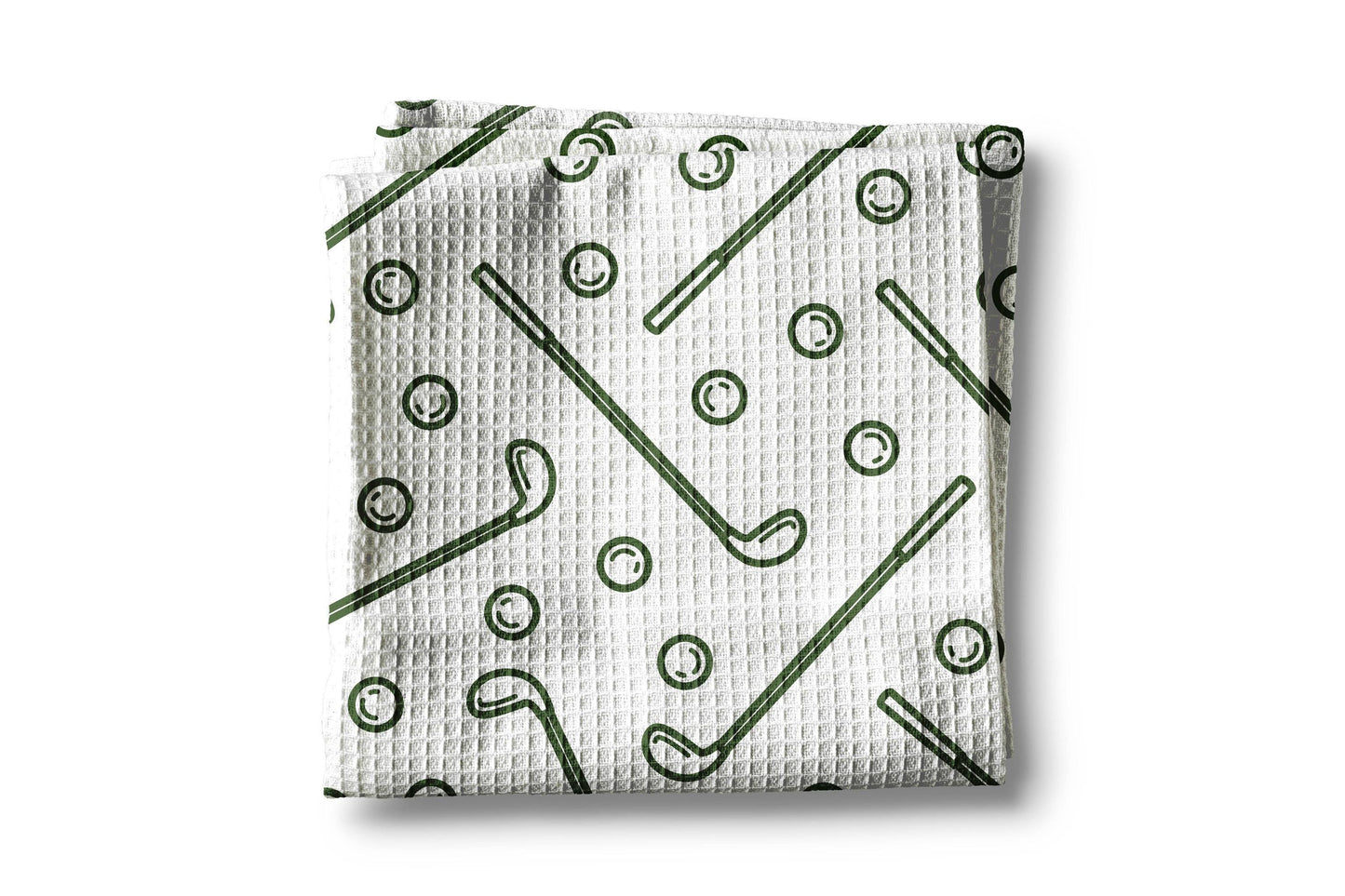 Golfers Waffle Kitchen Towel - Father's Day Gift | Men's Golf Gift Ideas, Lint Free Cloth