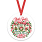 Dear Santa Bring Me a Joker Mahjong Christmas Ornament, Mahj