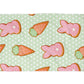 Easter Bunny Kitchen Towel – Waffle Weave, Lint-Free, Super Absorbent, Spring Easter Decor Floral