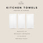 Western Cowgirl Valentine Kitchen Towel XOXO Galentine Valentine's Day Gift Red Pink February Heart Decor Dish Kitchen