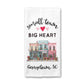 Valentine Small Town Big Heart Custom City Kitchen Decor